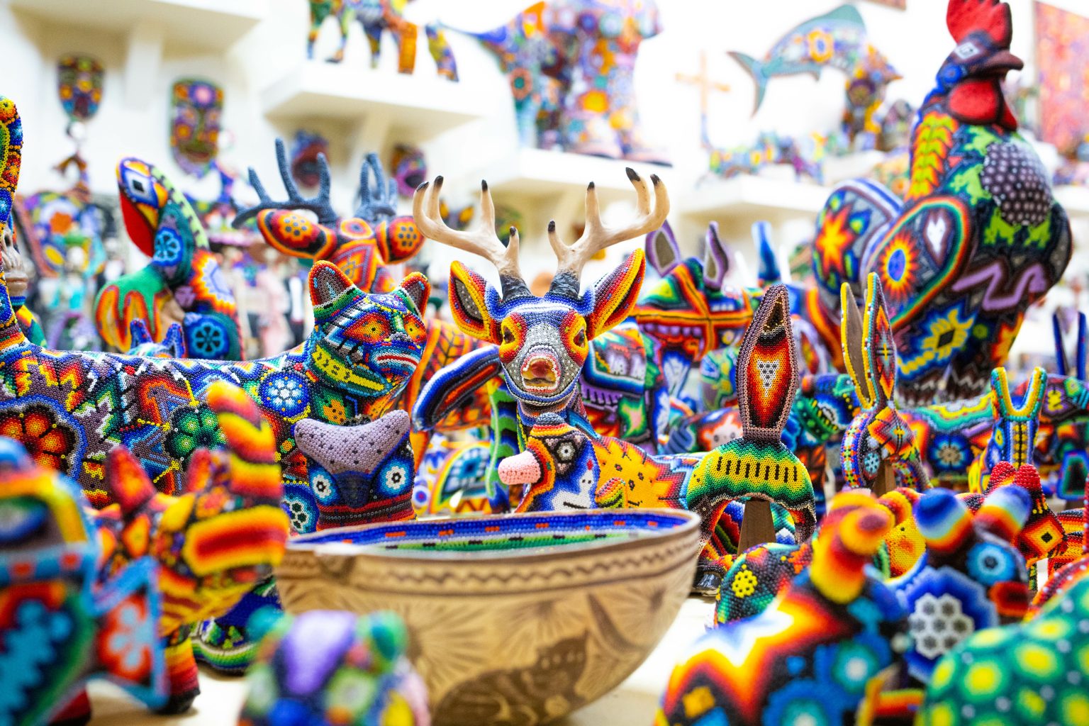 Huichol Art In Puerto Vallarta – Puerto Vallarta Villas®